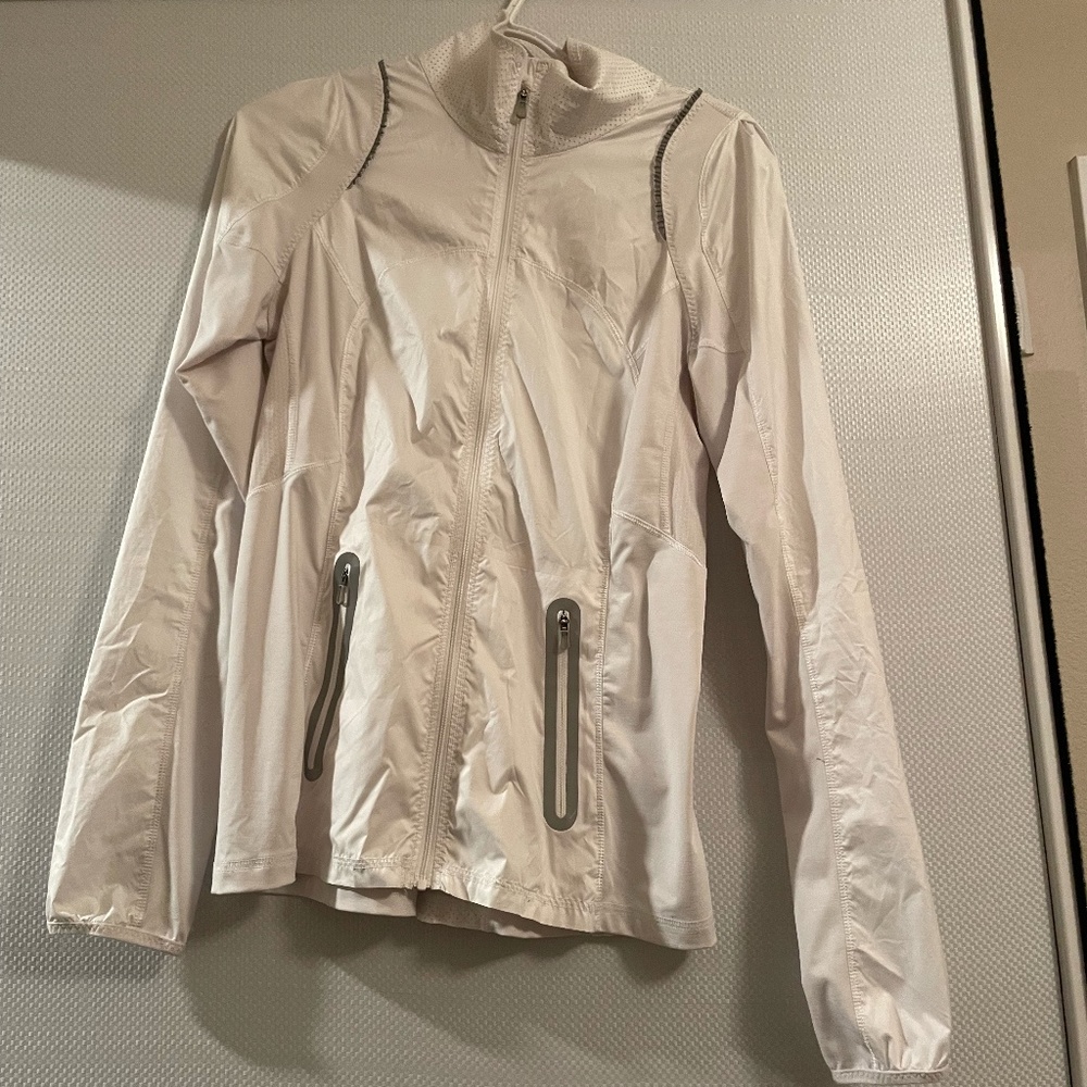 White Lululemon Windbreaker Jacket - image 1